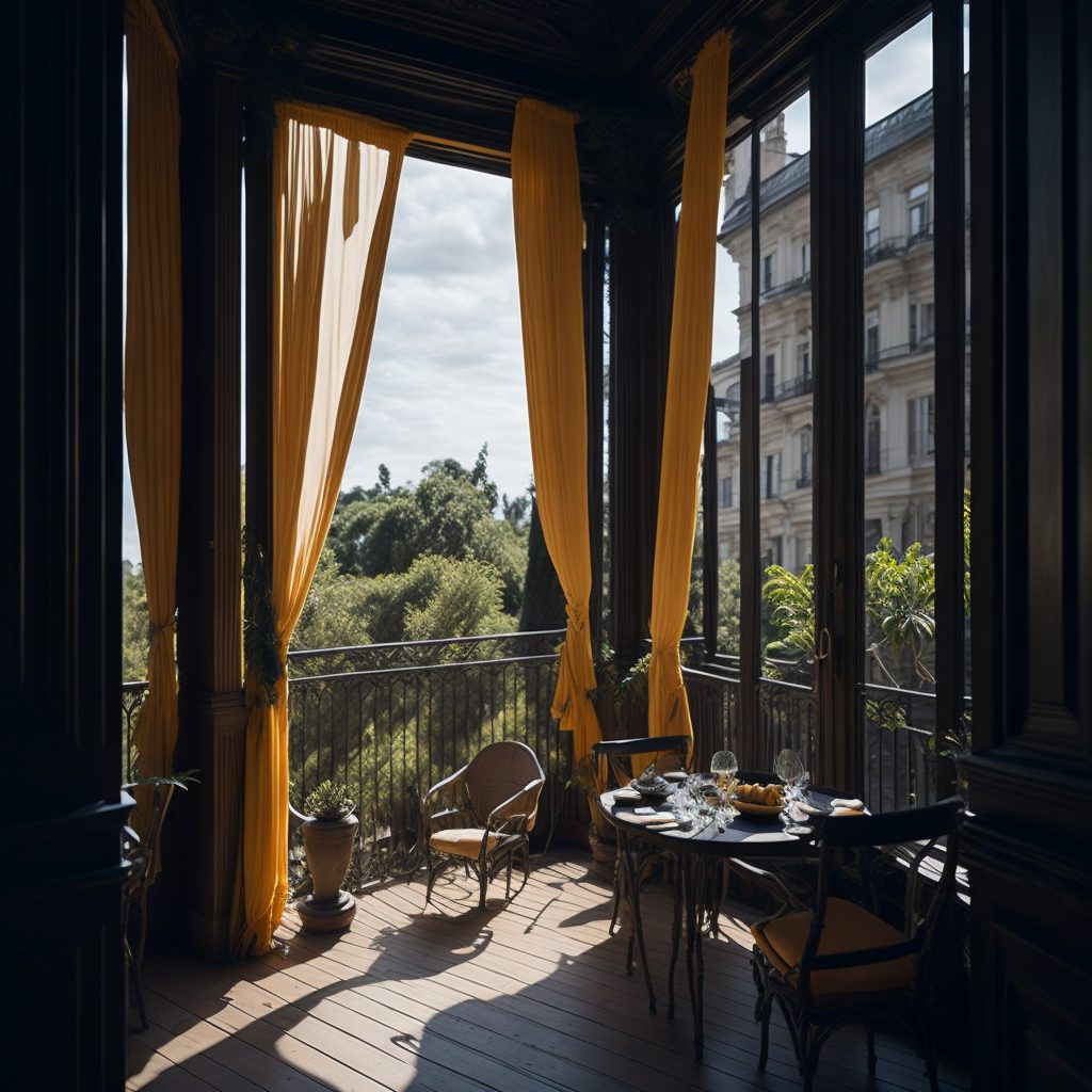 Hanging the Curtains