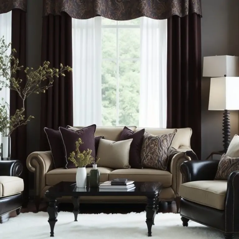 WHAT COLOR CURTAINS GO WELL WITH BROWN SOFA? (KNOW EXPERT OPINION)